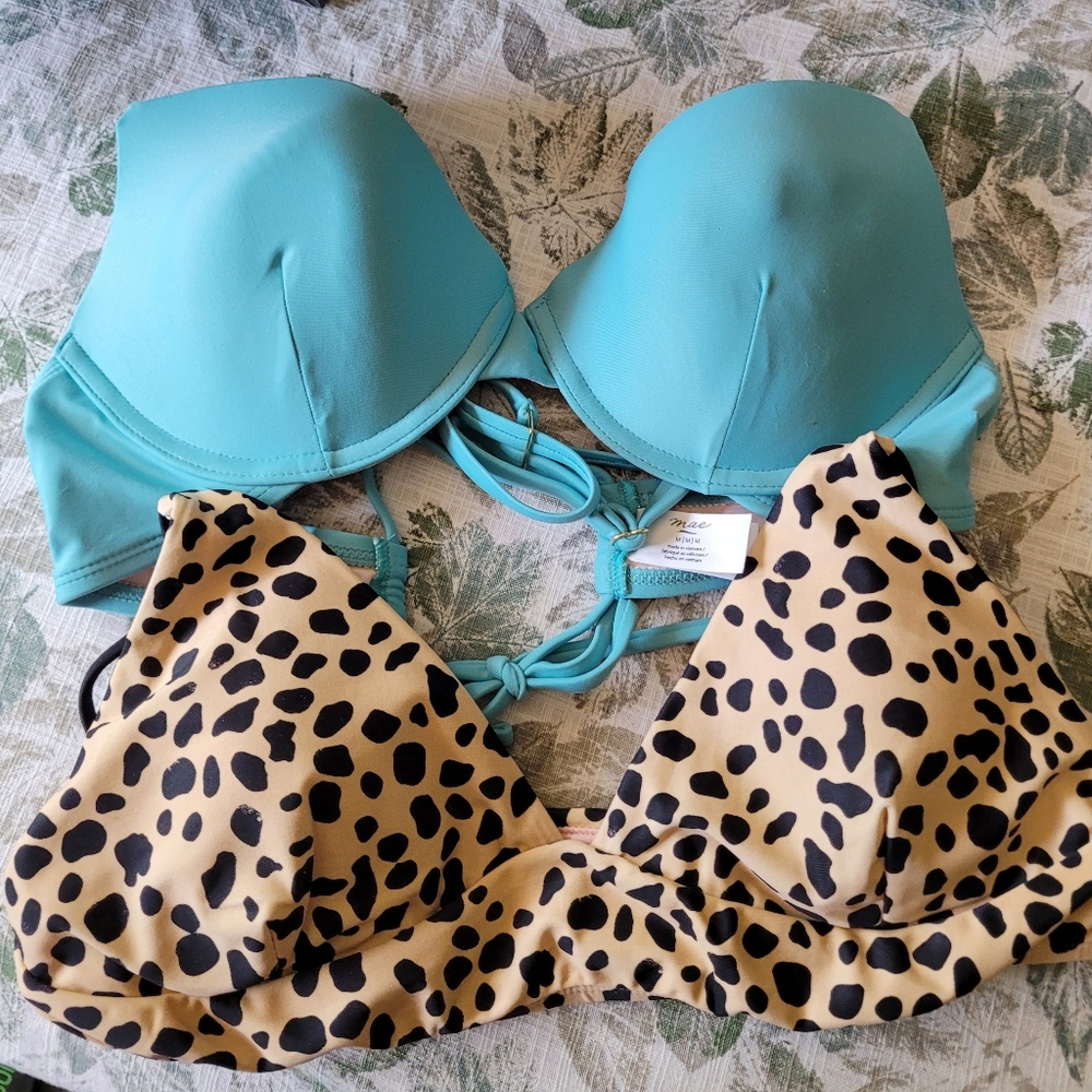 Mae Bathing Suit tops , set of two